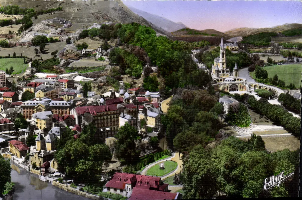 Lourdes — Vista geral — Editor Edlux, n°40 - Frente