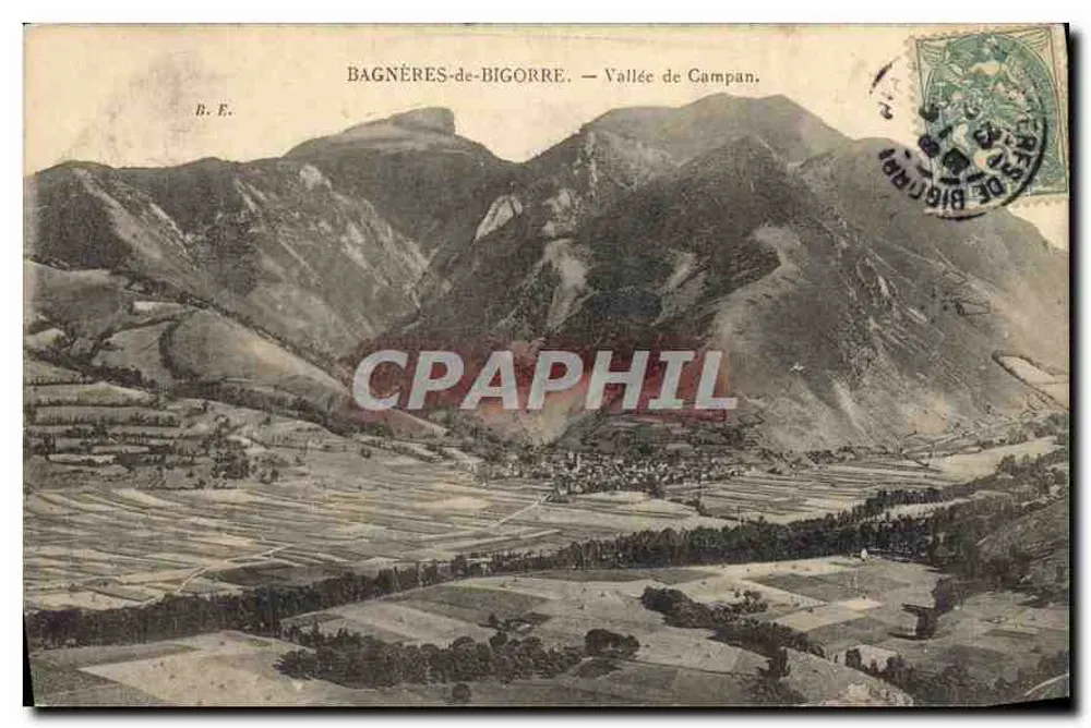 Bagnères-de-Bigorre — Vale de Campan — B.E. - Frente