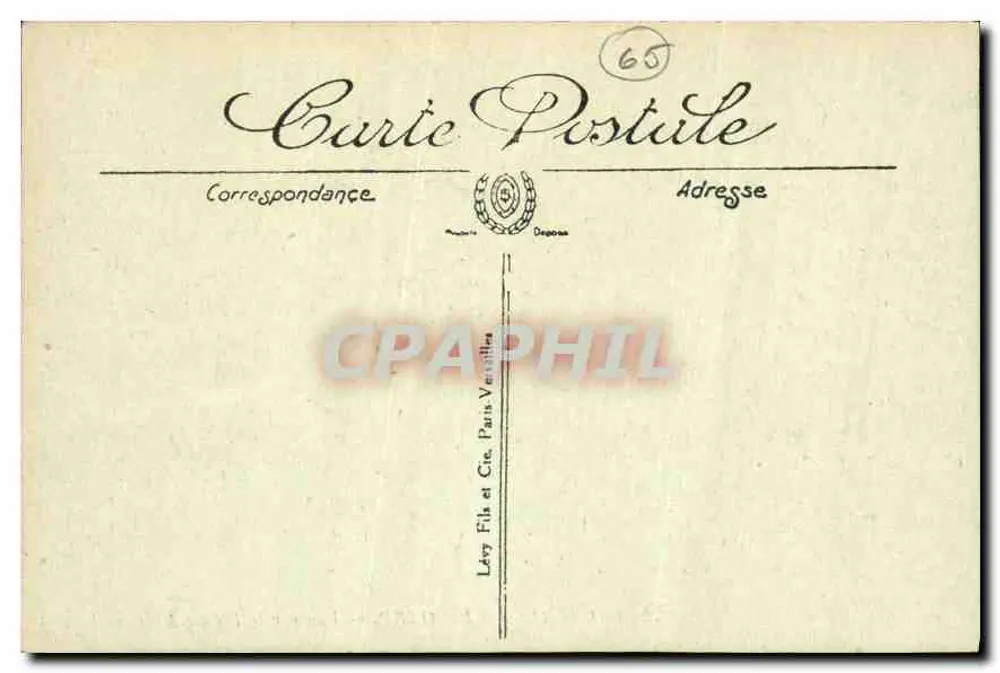 Bagnères-de-Bigorre — Ansicht des Pic du Midi — LL - Rückseite