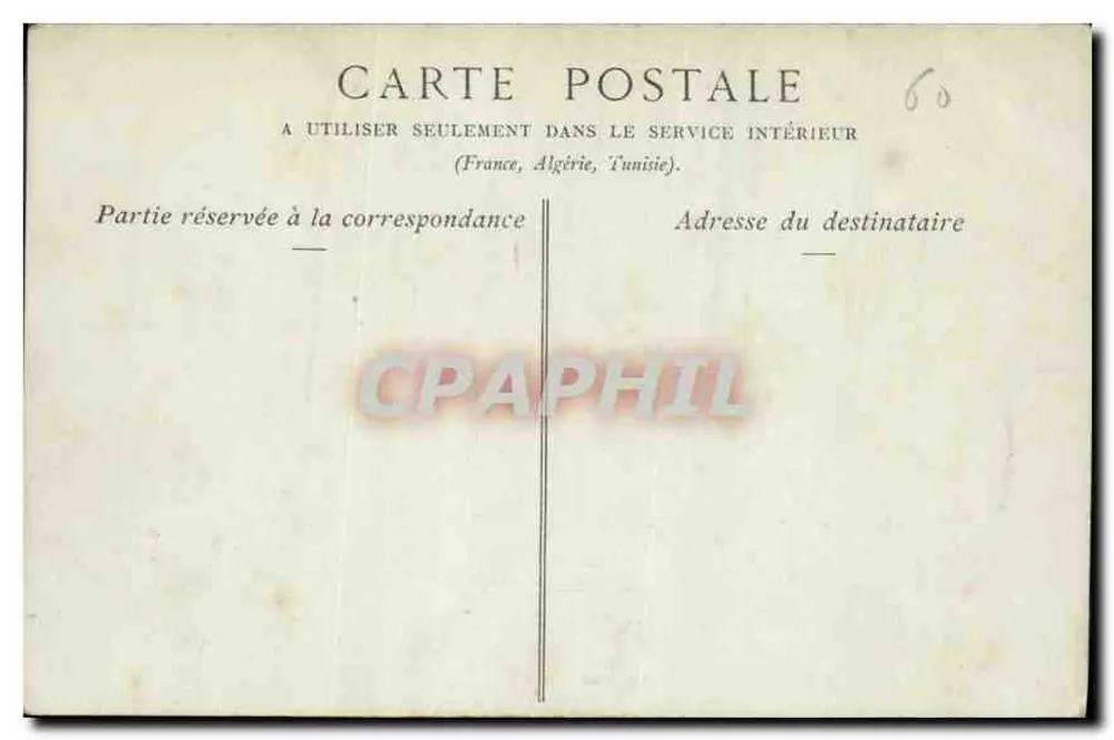 Château de Compiègne — Toilettenzimmer der Kaiserin — Collections ND Phot - Rückseite