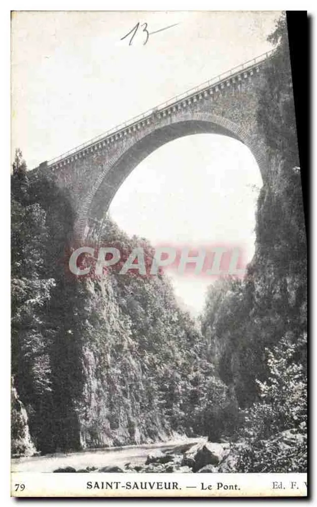 Saint-Sauveur — O Ponte — Ed. F. V. n°79 - Frente