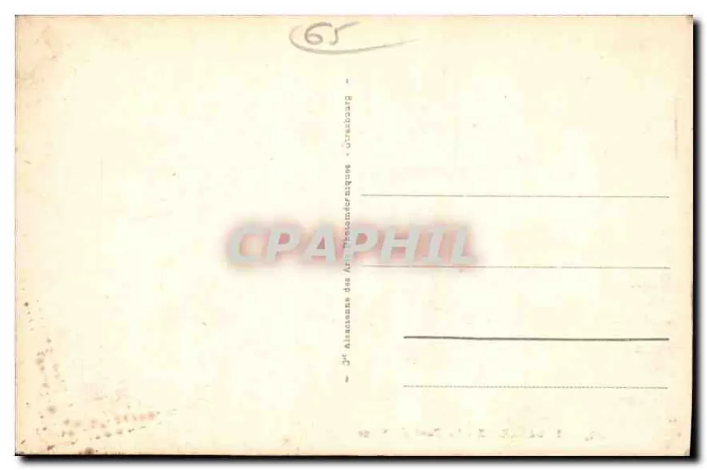 Gavarnie - O Ponte de Neve — editor desconhecido, n° 9 - Verso