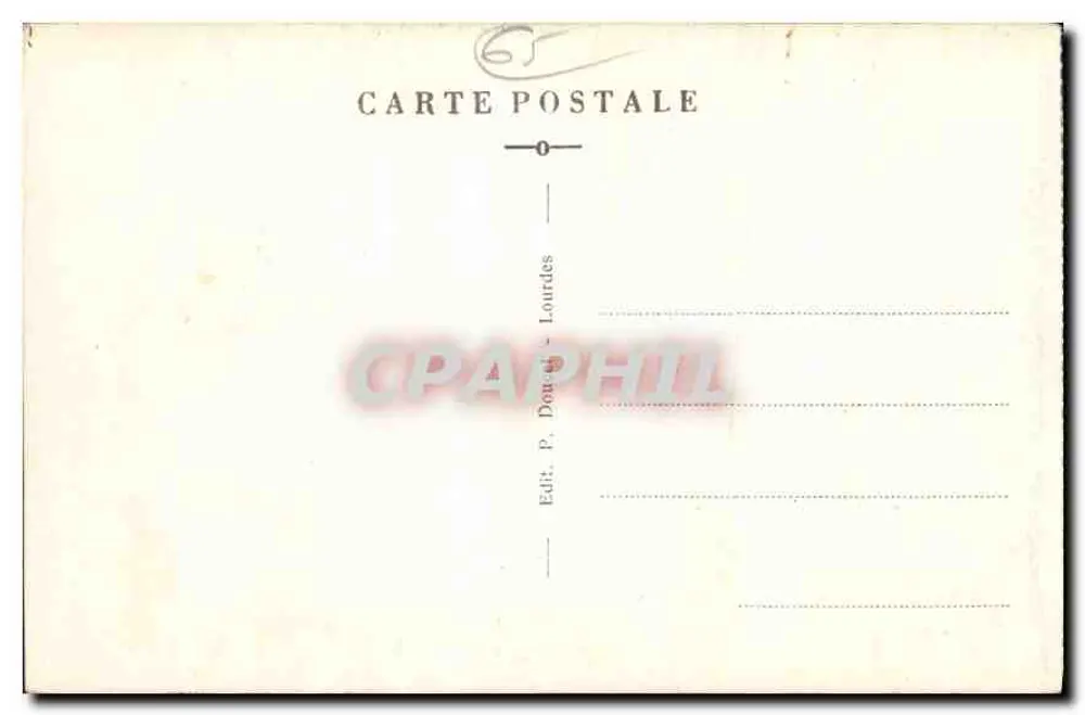 Gavarnie — O Cirque — P. D. - Verso