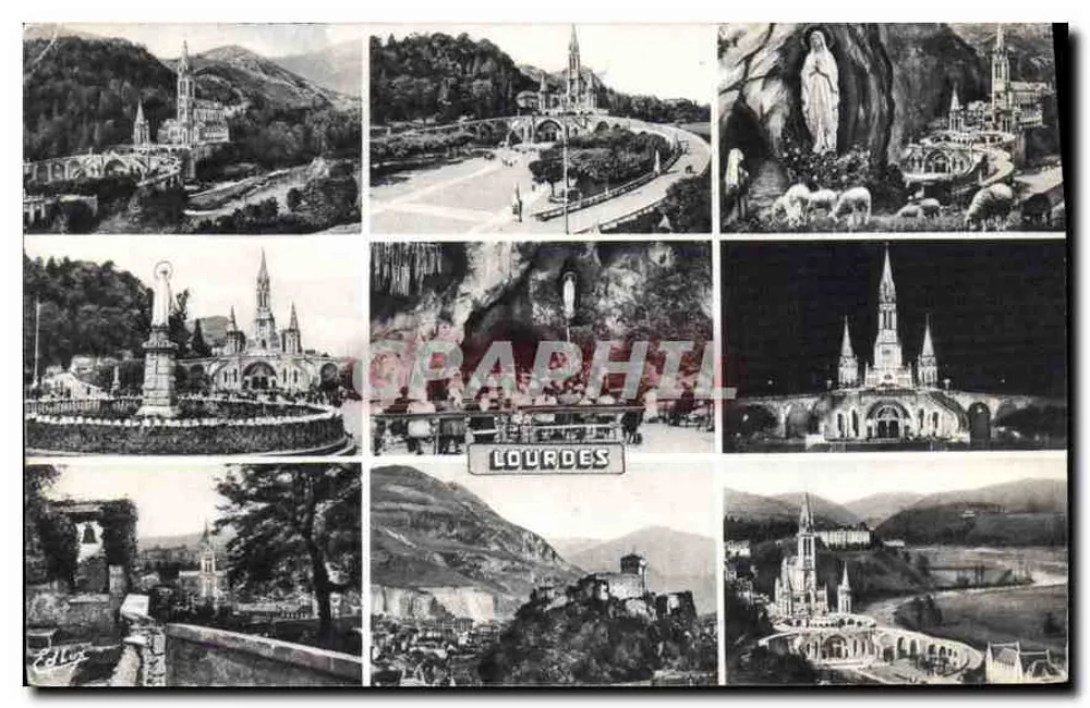 Lourdes — Pilgerort — Edition P. Doccet - Vorderseite