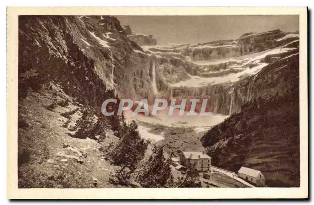 Gavarnie — Der Cirque und das Hotel — Photo-Quinault-Ausgabe, Lourdes - Vorderseite