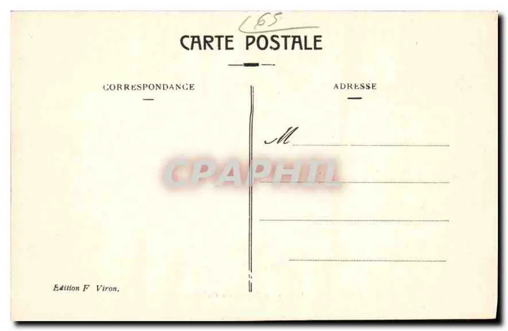 Lourdes - Fünfte Station des Kreuzwegs — Edition F. Viron - Rückseite