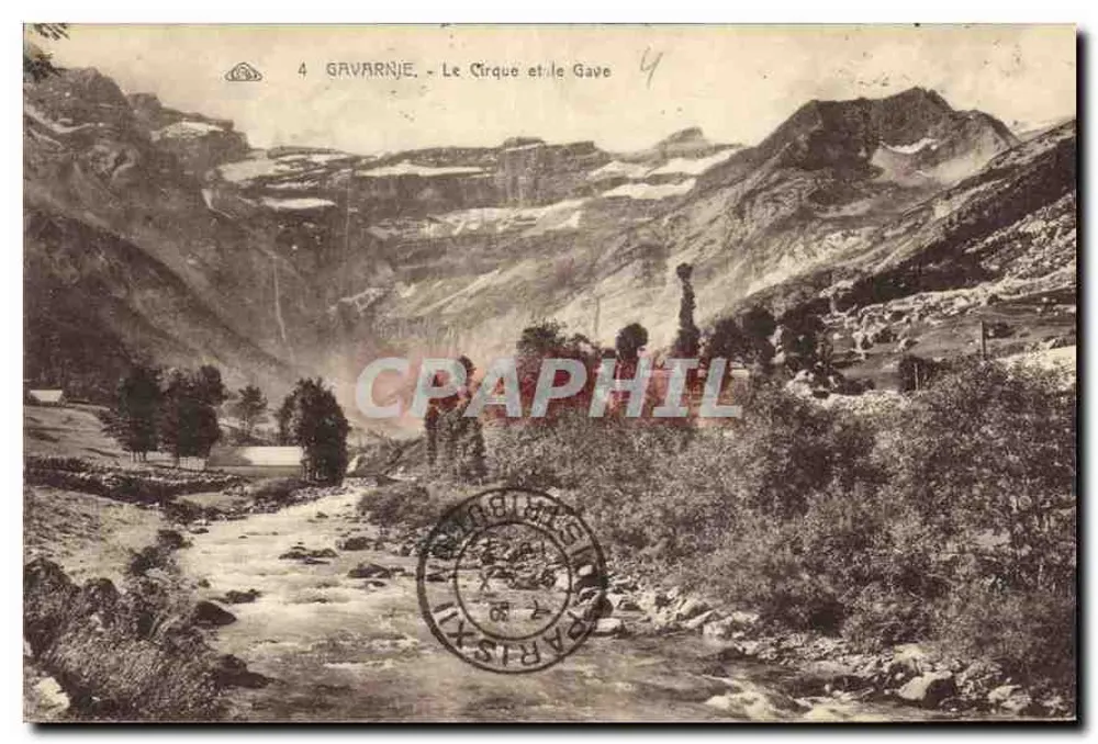 Gavarnie - O Circo e o Gave — editor Paris-XII, n°4 - Frente