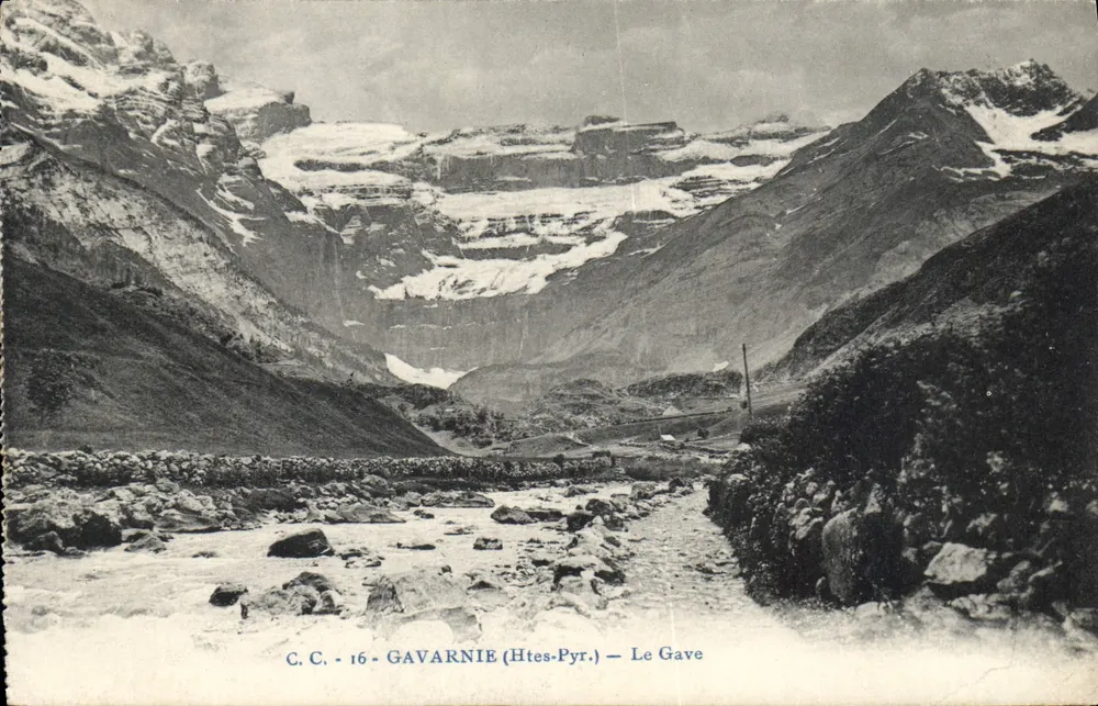 Gavarnie (Alte Pyr.) — Il Gave — C.C. 16 - Recto