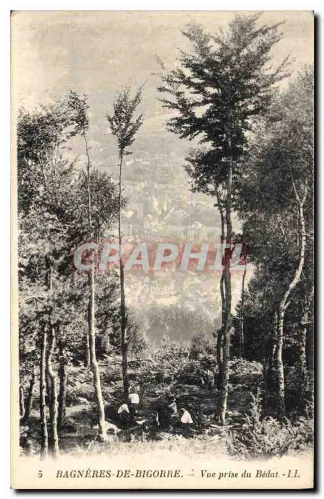 Bagnères-de-Bigorre — Ansicht vom Bédat — L.L. - Vorderseite