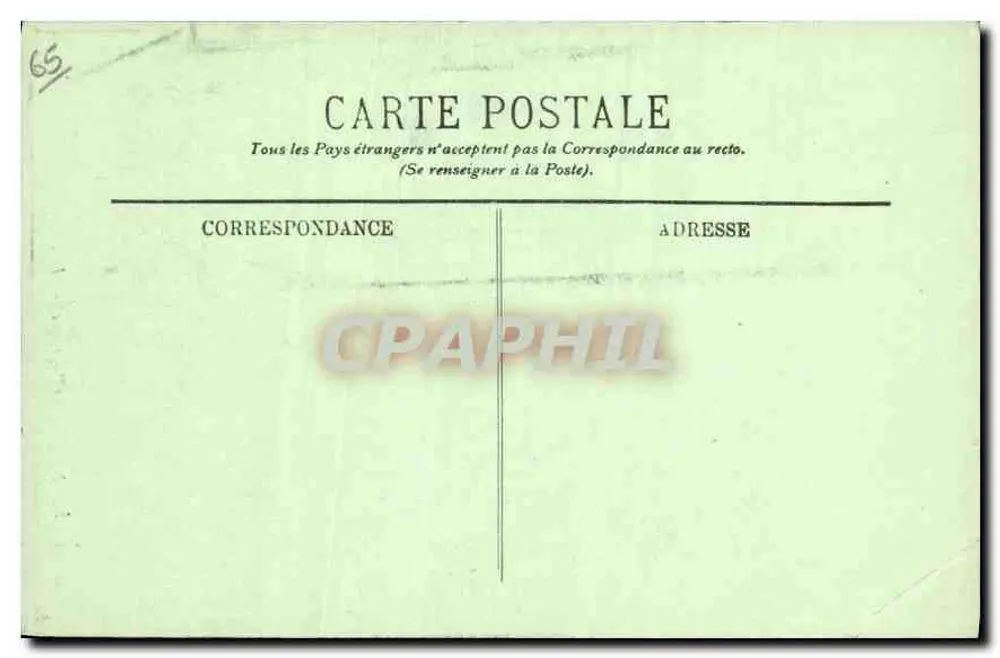 Gavarnie — Le Ségugnac — LL. — n°20 - Verso