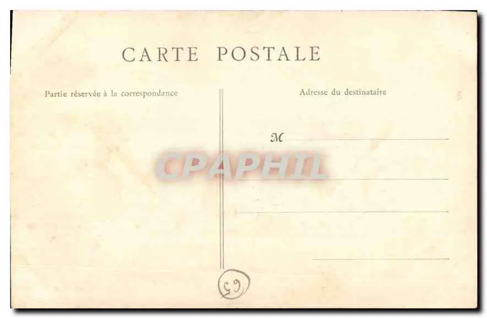 Saint-Sauveur (H.-Pyt.) — Le Pont Napoléon — Verlag H. P. (Paris) - Rückseite