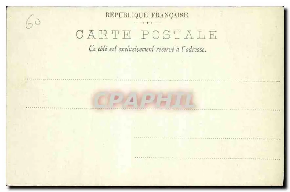 Castelo de Chantilly — A Capela — LL. - Verso