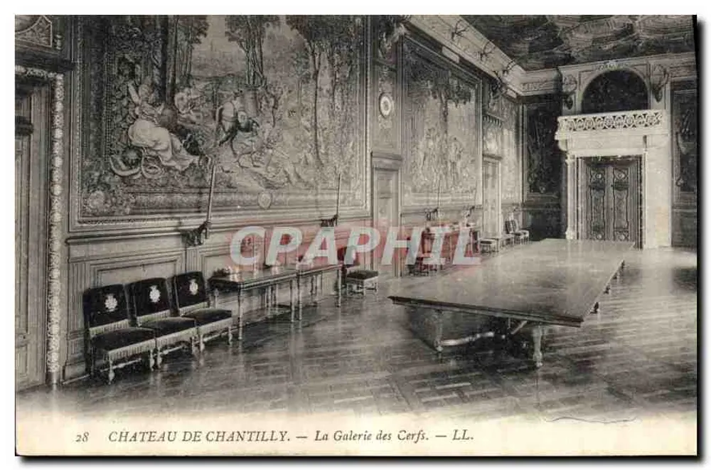 Schloss Chantilly — Galerie der Rehe — LL. - Vorderseite