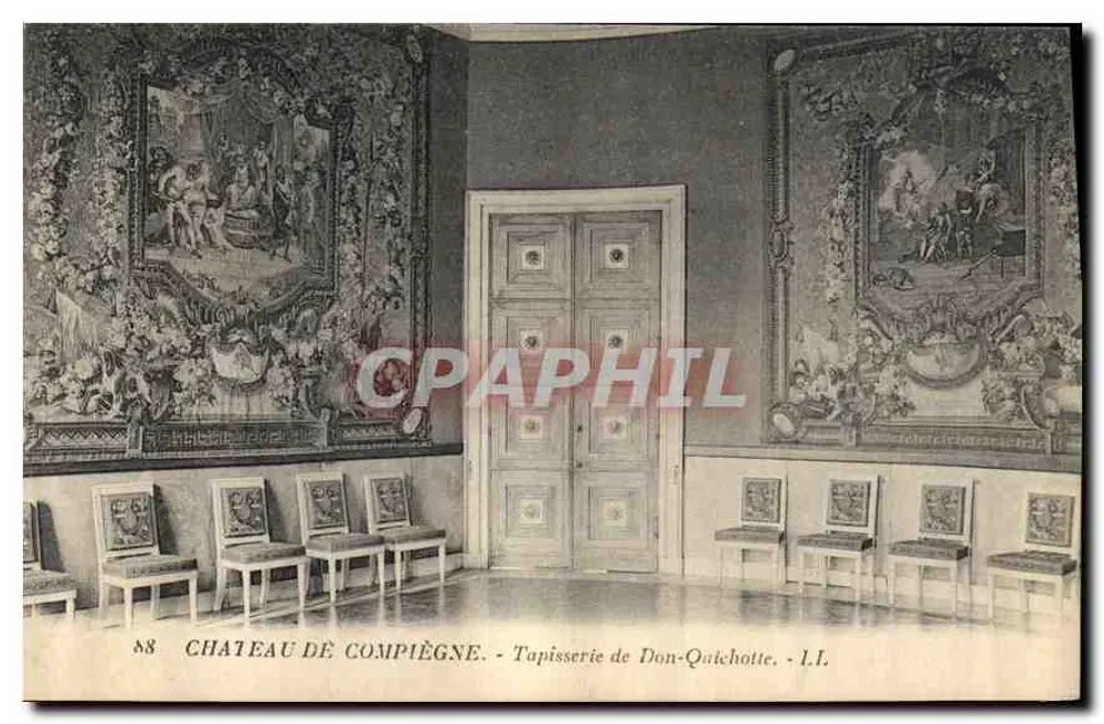 Schloss Compiègne — Wandteppich Don Quichotte — L.I. - Vorderseite