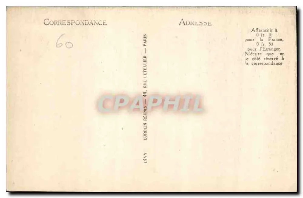 Schloss Compiègne — Wandteppich Don Quichotte — L.I. - Rückseite