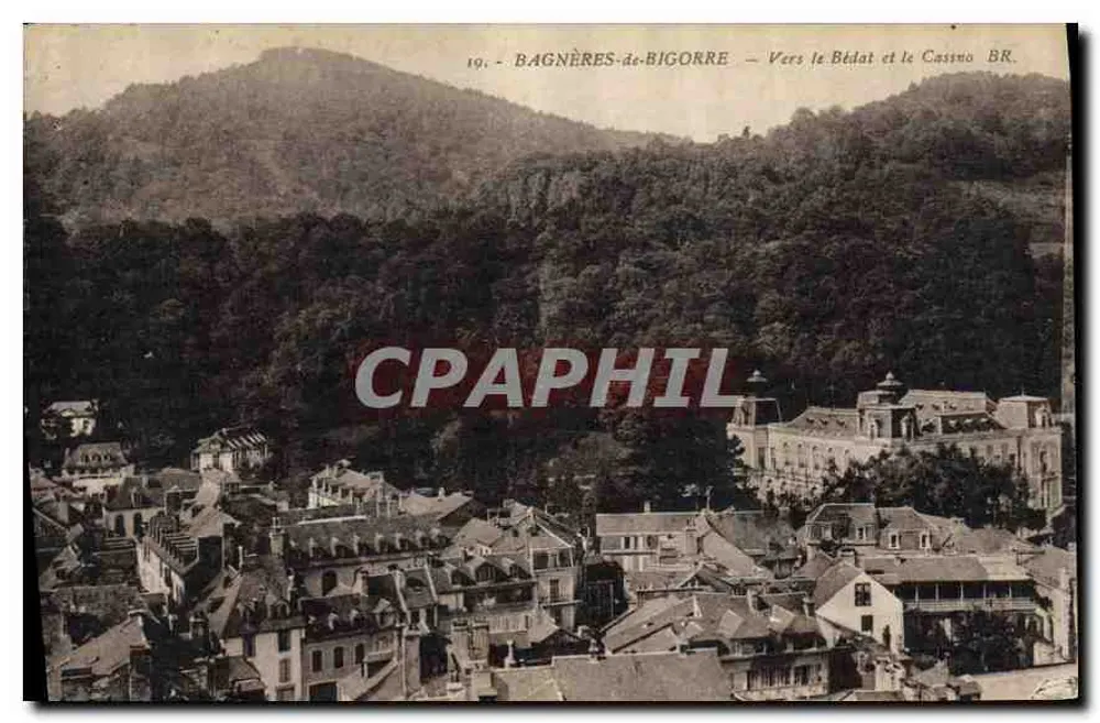 Bagnères-de-Bigorre — Zum Bédat und zum BR Casino — Nr. 19 - Vorderseite