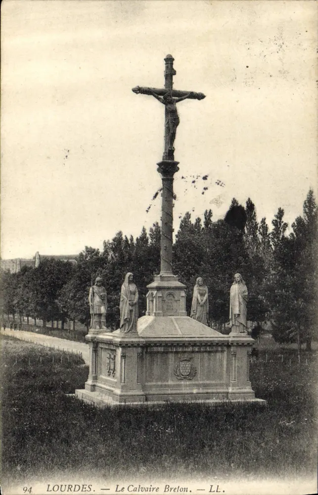 Lourdes — O Calvaire Bretão — LL. - Frente