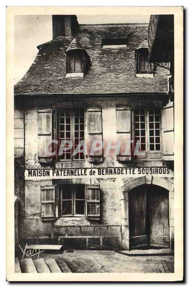 Paternalische Wohnung von Bernadette Soubirous — Lourdes — Fotoausgabe Quinault - Vorderseite