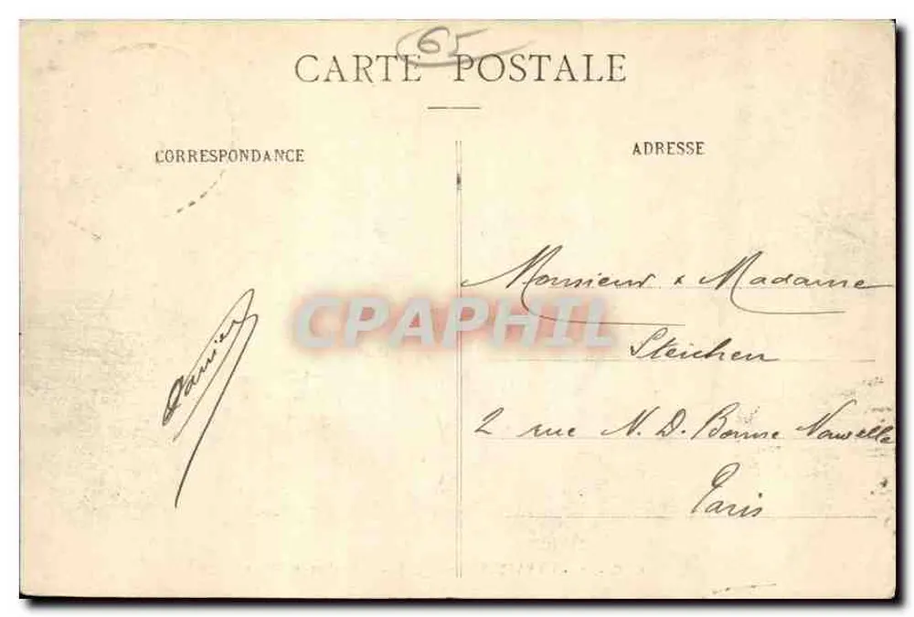 Gavarnie (Hautes-Pyrénées) — Das Hotel und der Cirque — C.C. n°27 - Rückseite