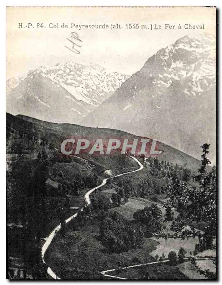 Col de Peyresourde (alt. 1545 m.) — O Fer à Cheval — H.P. 84 - Frente
