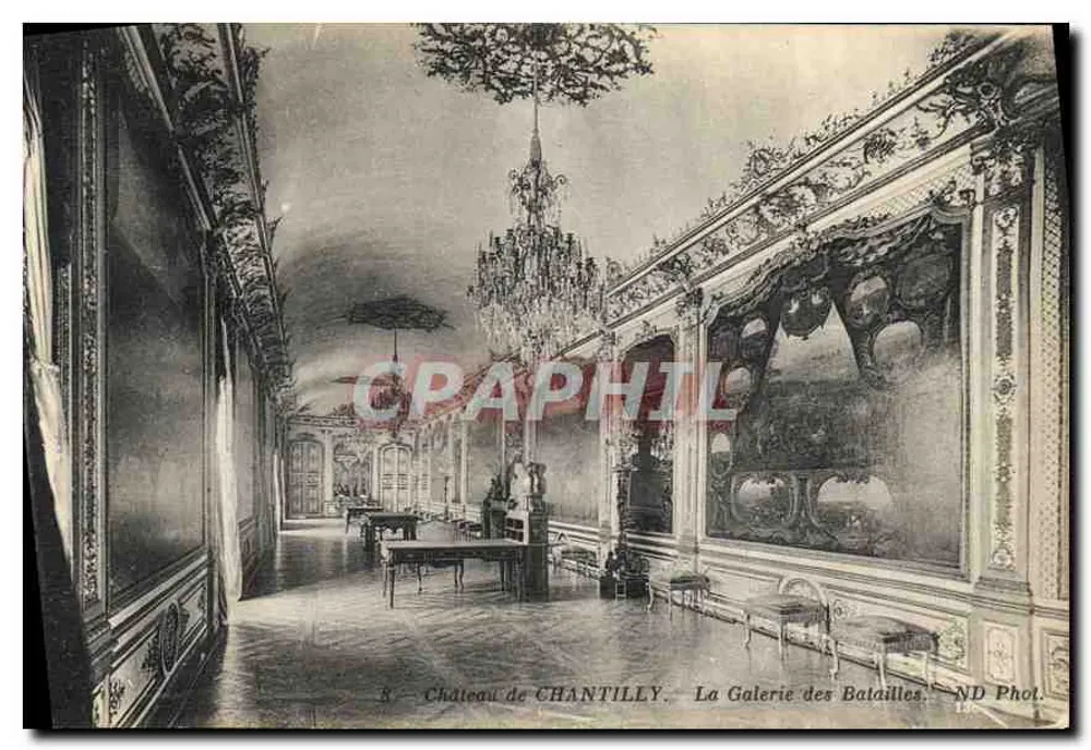 Schloss Chantilly — Die Schlachtgalerie — ND Phot. - Vorderseite