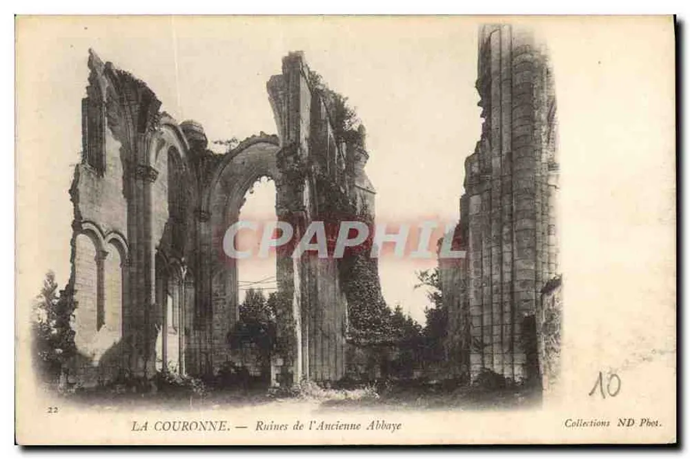 La Couronne — Ruinas de la Antigua Abadía — Colecciones ND Fot. n°10 - Anverso