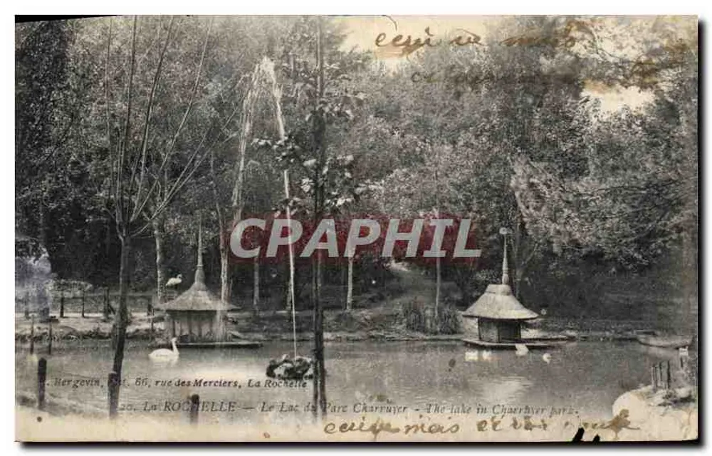 La Rochelle — O Lago do Parque Charruyer — Hergévin, 86, rue des Merciers - Frente