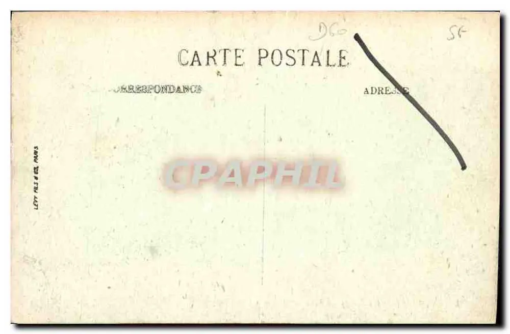 Pierrefonds — O Castelo — A Capela — Editor LL - Verso