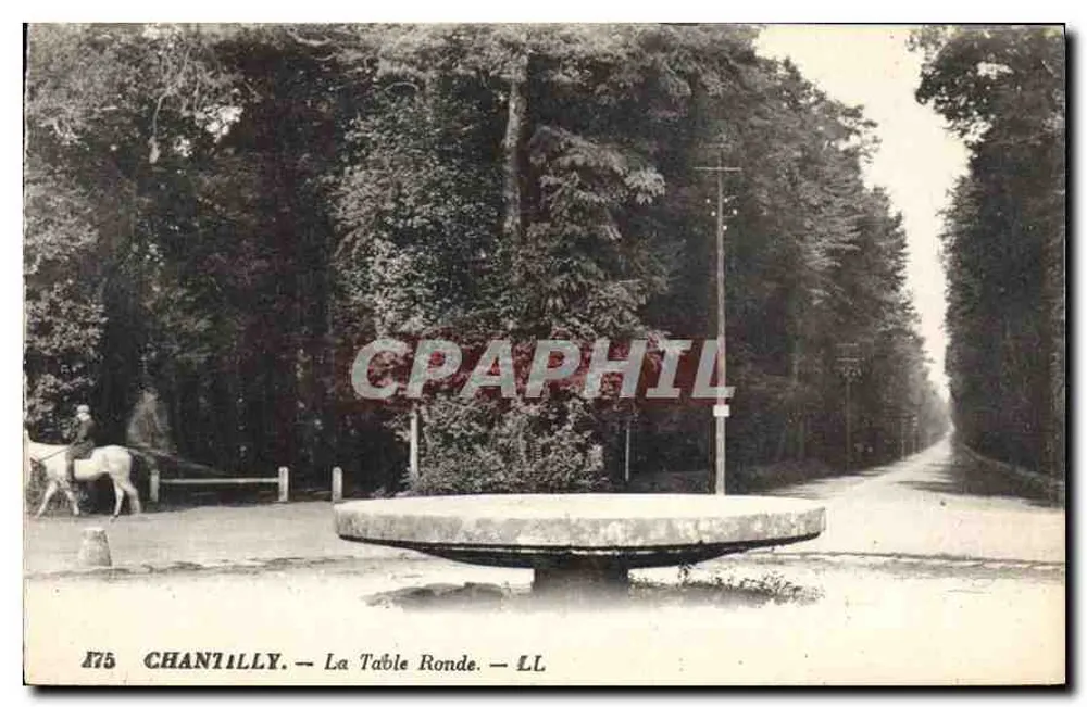 Chantilly — A Mesa Redonda — LL - Frente