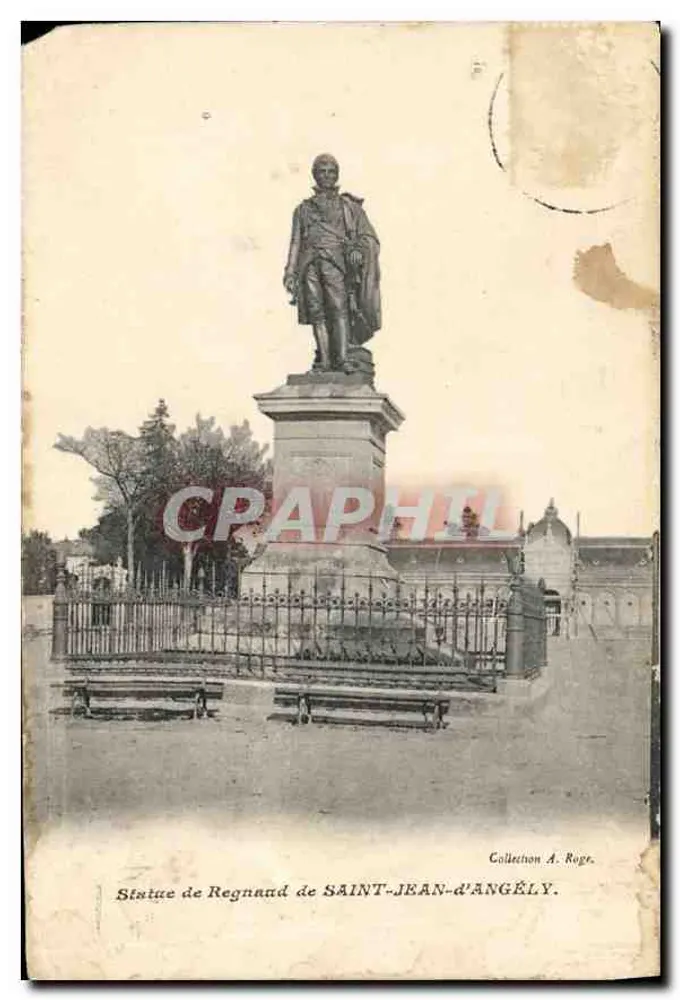 Statua Regnarda z SAINT-JEAN-d'ANGÉLY — kolekcja A. Roge - Awers