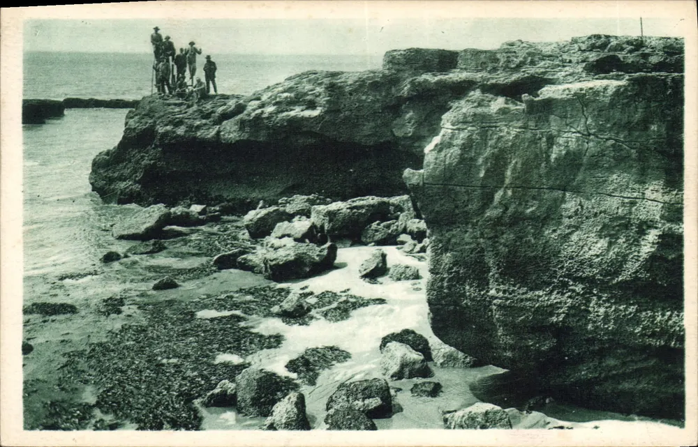 Die großen Felsen der Pierrières — Verleger: Bloc frères, Bordeaux - Vorderseite