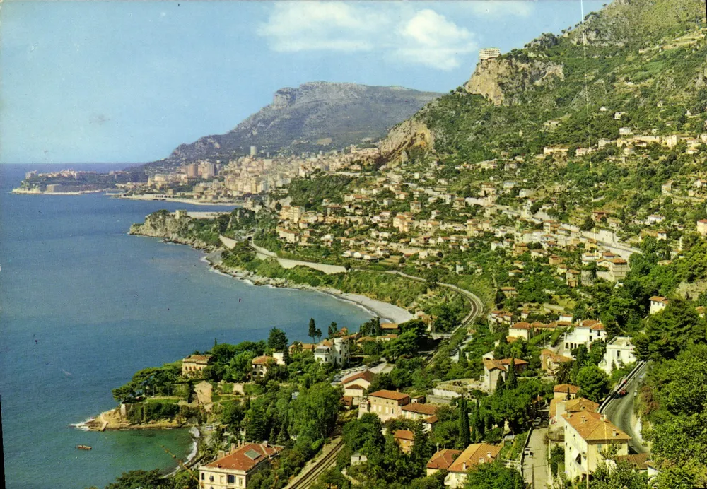 Roquebrune-Cap-Martin — Die Viertel Massolin und Bon-Voyage — Verlag TADIA - Vorderseite