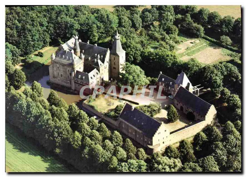 Castelo de Doorwerth — vista aérea — Kasteeleum B.V., Oosterbeek - Frente