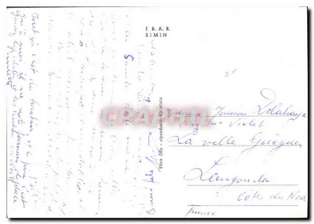 सैंट मारिनो के गणतंत्र — ला फोर्टेज़ा — अज्ञात प्रकाशक, श्रृंखला संख्या अदृश्य - पीछे