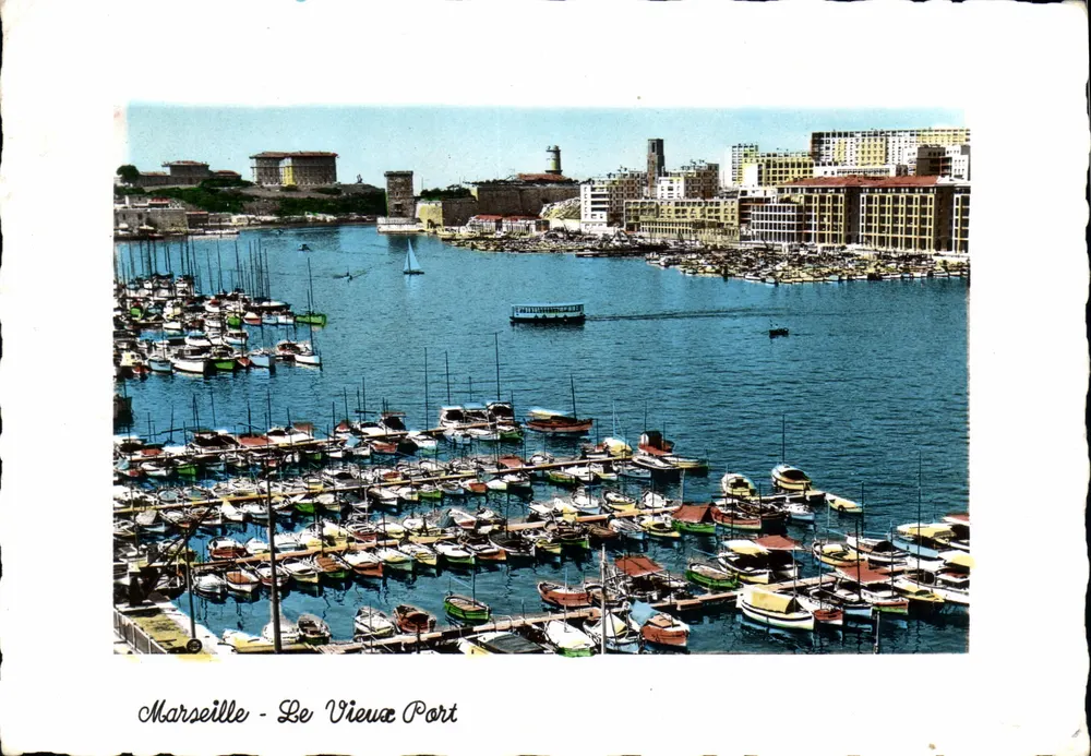 Marseille - Der alte Hafen — Photo Kellermann, n°13 - Vorderseite