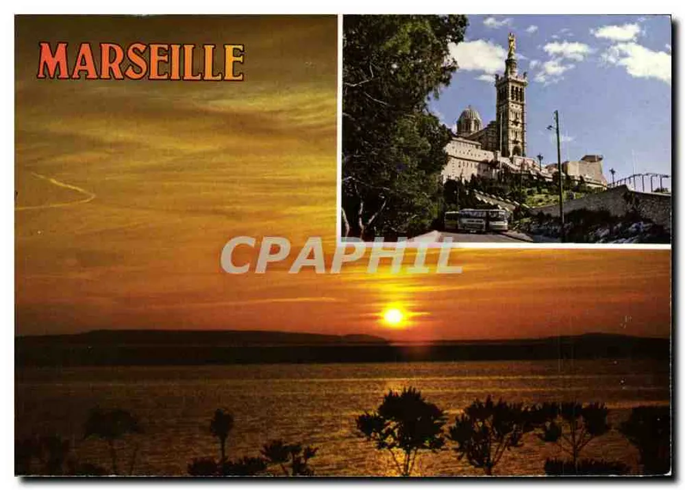 Marselha — vista geral — Les Éditions J.N.L. n°109 - Frente