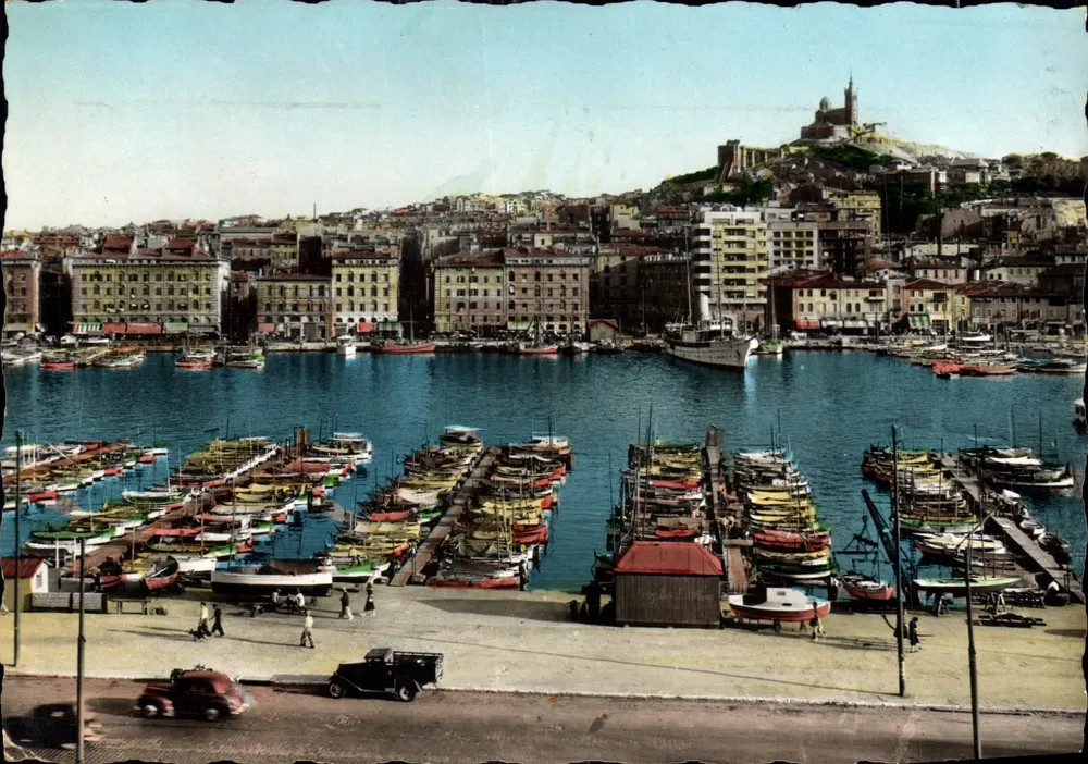 Le Vieux Port — Marseille — Société Éditions de France, Nr. 1167 - Vorderseite