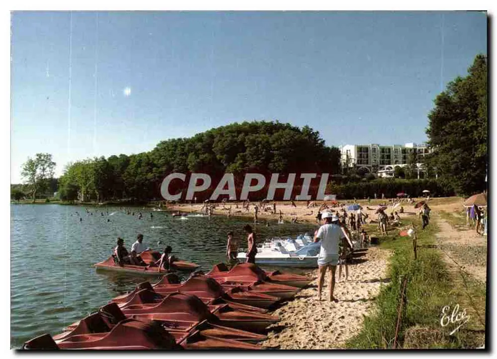 Saint Paul les Dax — See Christus, Strand und Pedalo-Boote — Verlag Élèe, Nr. 6517 - Vorderseite