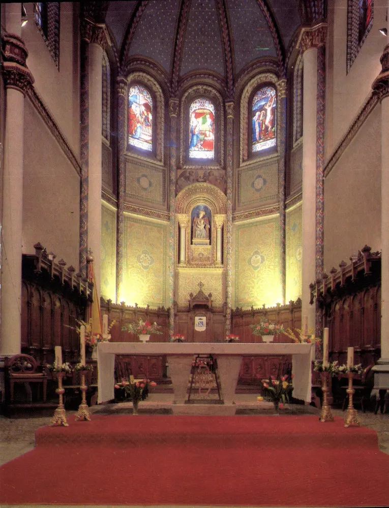 Buglose (Landes) — Marienheiligtum, Der Chor der Basilika — Imp. C. Barronillet, Bordeaux - Vorderseite