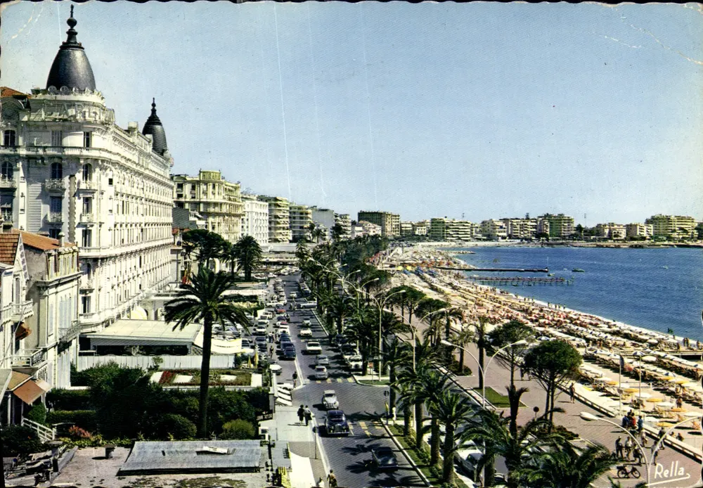 Cannes - Das Carlton und die Croisette — Éditions Rella, n° 06-59 - Vorderseite