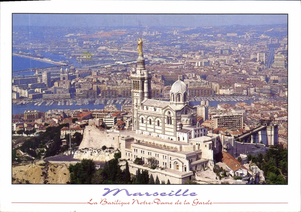 Marseille — A Basílica Nossa Senhora da Guarda — AS de Cœur - Frente