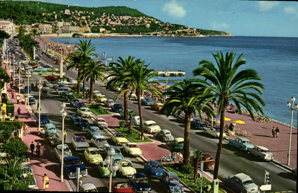 A Promenade dos Ingleses — Nice — Edições GILLETTA - Frente