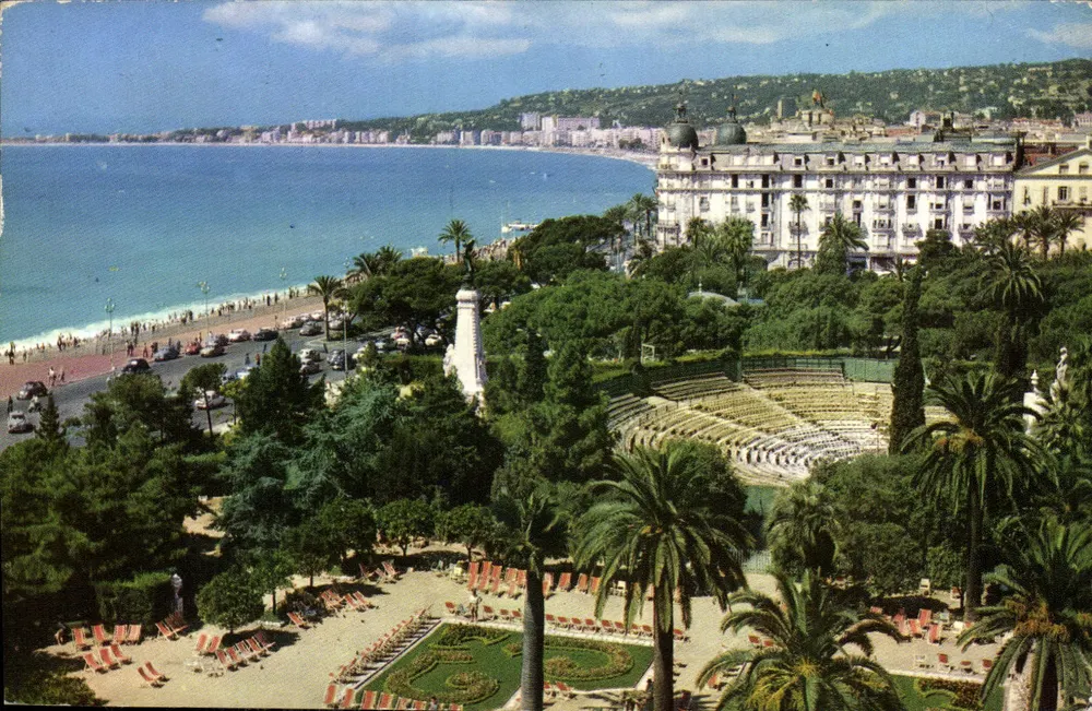 Nice - Os Jardins - O Hotel Ruhl — Éditions Cosnods - Frente