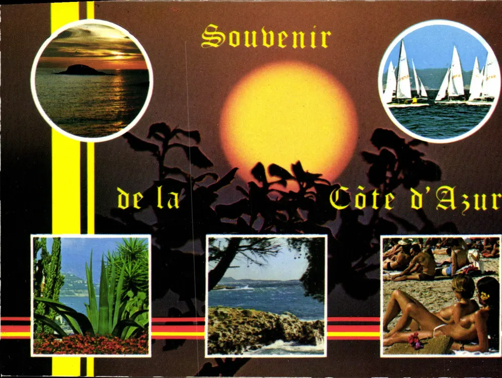 Côte d'Azur — Lembrete da Côte d'Azur — editor não visível - Frente