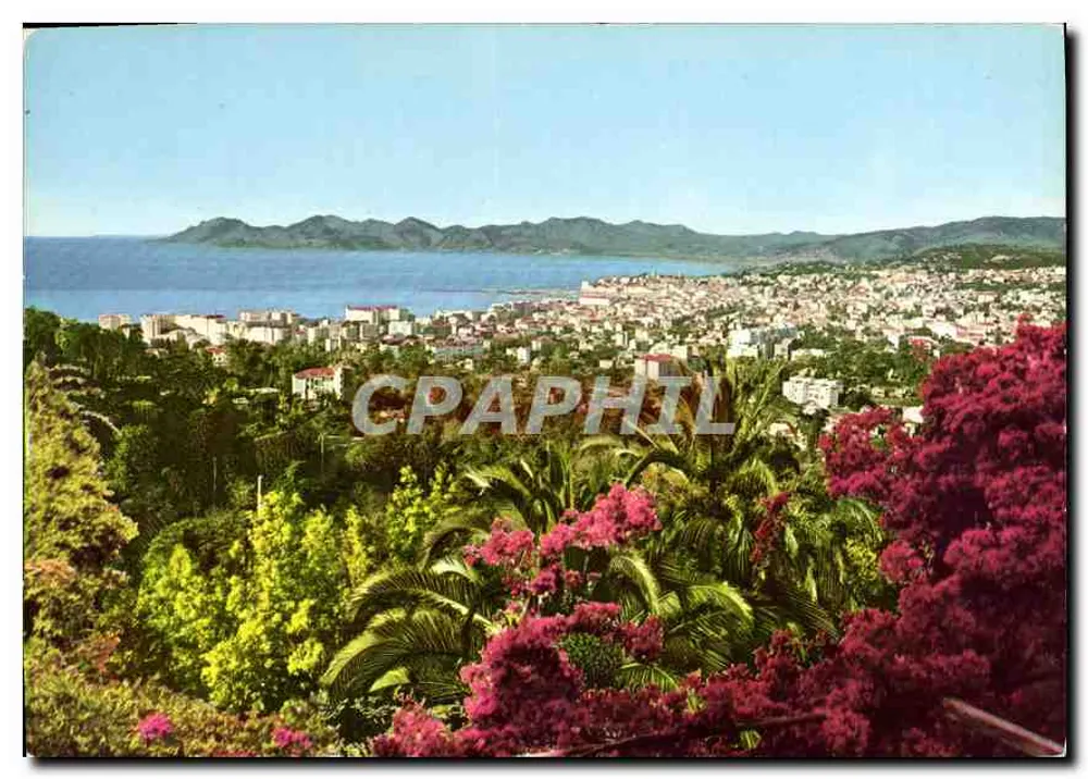 Cannes — Allgemeine Ansicht vom Super-Cannes unter Blumen — Italgiraph Geneva - Vorderseite