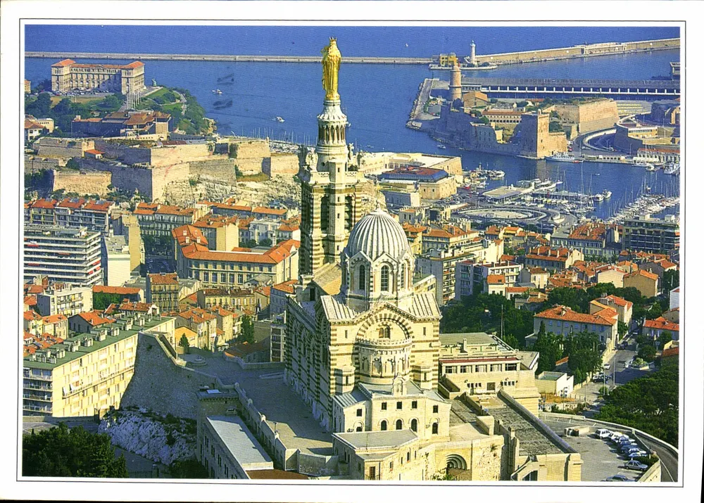 Marseille — Notre-Dame de la Garde, Eingang zum alten Hafen — AGEPE-Editionen, Nr. 9920601100 - Vorderseite