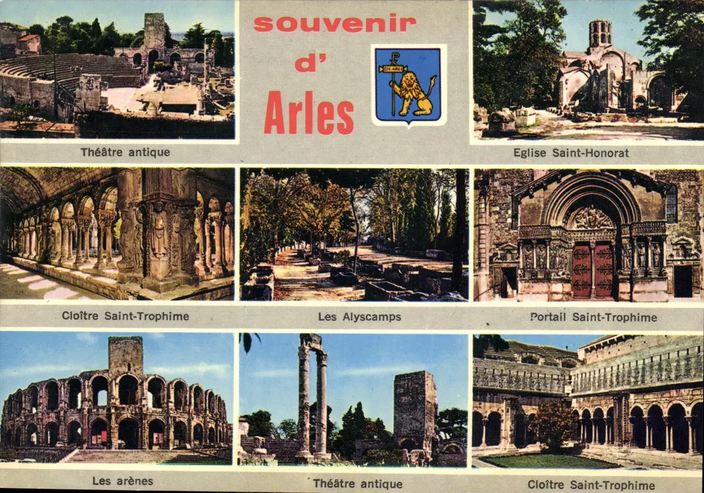 Arles — Lembrança de Arles — Editor REFLETS DE PROVENCE - Frente