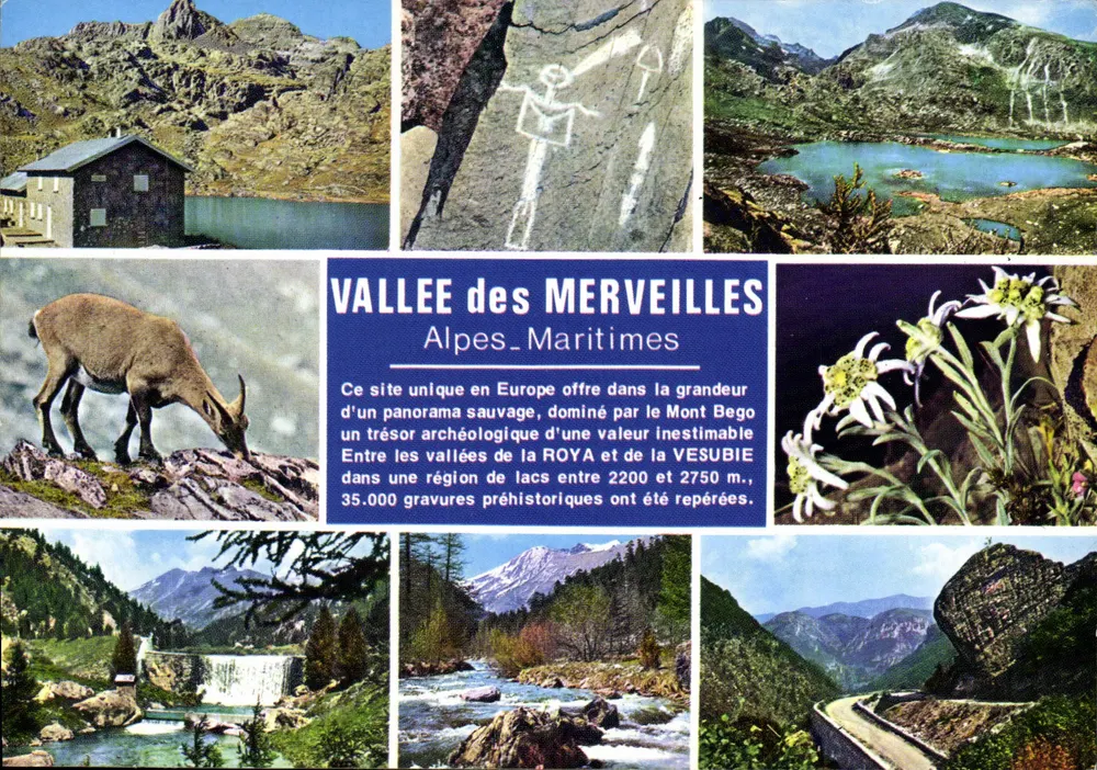 Valle das Maravilhas — Alpes-Maritimes — Edições Photoguy, n° DA 129 - Frente