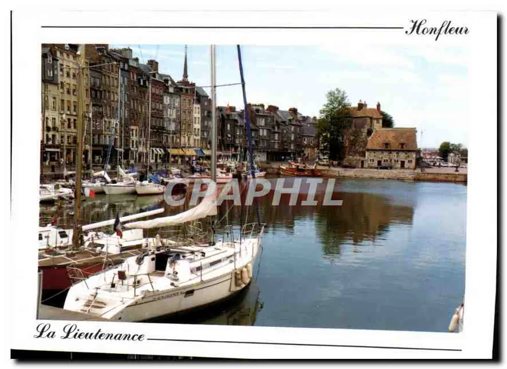 Die Lieutenant — Honfleur — Editions Aftaud - Vorderseite