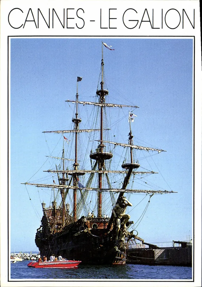 CANNES - DAS GALEON — Verlag Les Editions Gilletta, Nr. 215 - Vorderseite
